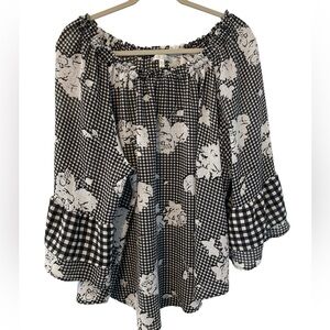 Spense size 2X wide arm blouse